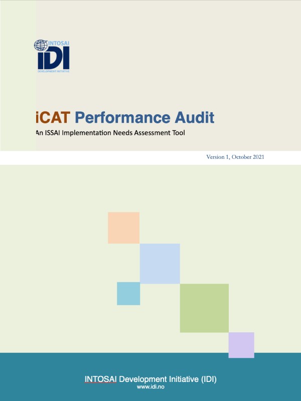 Performance Audit iCAT  – English. Version 1